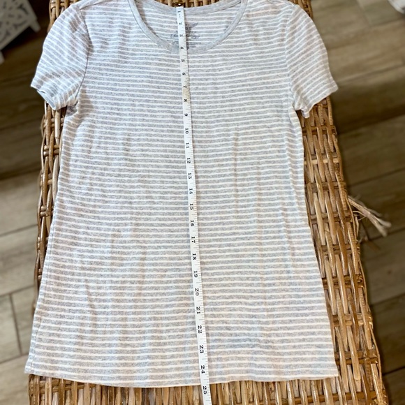 WOMENS FADED GLORY STRIPED FITTED TSHIRT - Picture 6 of 8